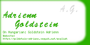 adrienn goldstein business card